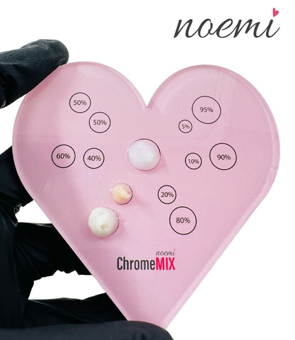 NOEMI Paleta ChromeMix Corazón - XpertBrows